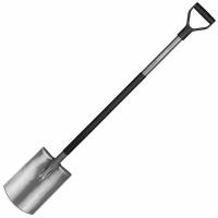 Лопата садовая с закругленным лезвием FISKARS "Эргономик" 131400/1001411 Лопата садовая с закругленным лезвием FISKARS "Эргономик" 131400/1001411