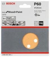 Круг шлифовальный 125 мм P60 (1 шт.) Best for Wood + Paint 2608605068 Круг шлифовальный 125 мм P60 (1 шт.) Best for Wood + Paint 2608605068