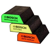 Набор губок 69 х 97 х 26 мм (Medium, Fine, Superfine) BOSCH 2608621252 Набор губок 69 х 97 х 26 мм (Medium, Fine, Superfine) BOSCH 2608621252