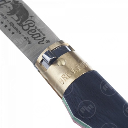 Нож складной Old Bear Large, Laminated Wood Italian Tricolor Flag Handle, AN_9307/21_MT, ANTONINI, Италия Нож складной Old Bear Large, Laminated Wood Italian Tricolor Flag Handle, AN_9307/21_MT, ANTONINI, Италия